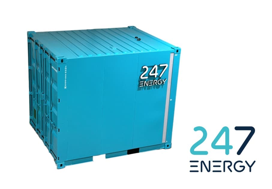 247 Energy SuperCap 250–1000 kWh containerised graphene supercapacitor energy storage system — 10 Ft and 20 Ft container formats
